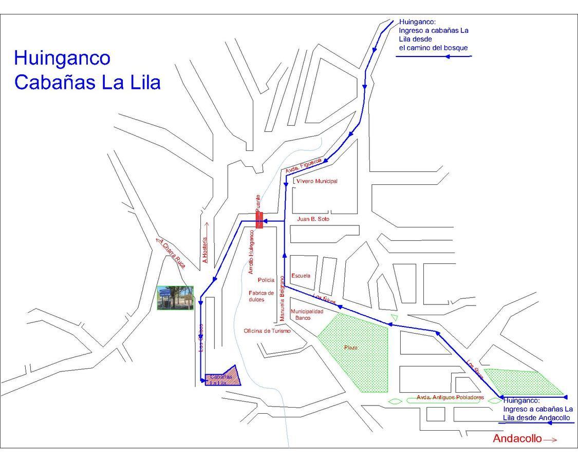 Cabanas La Lila Huinganco Extérieur photo